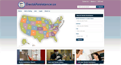 Desktop Screenshot of dentalassistance.us